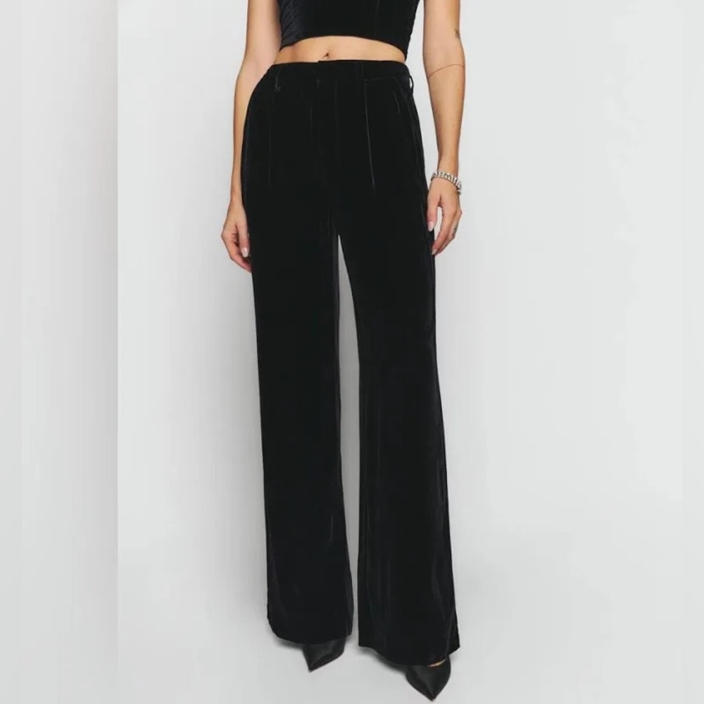 REFORMATION Wes Velvet Pants